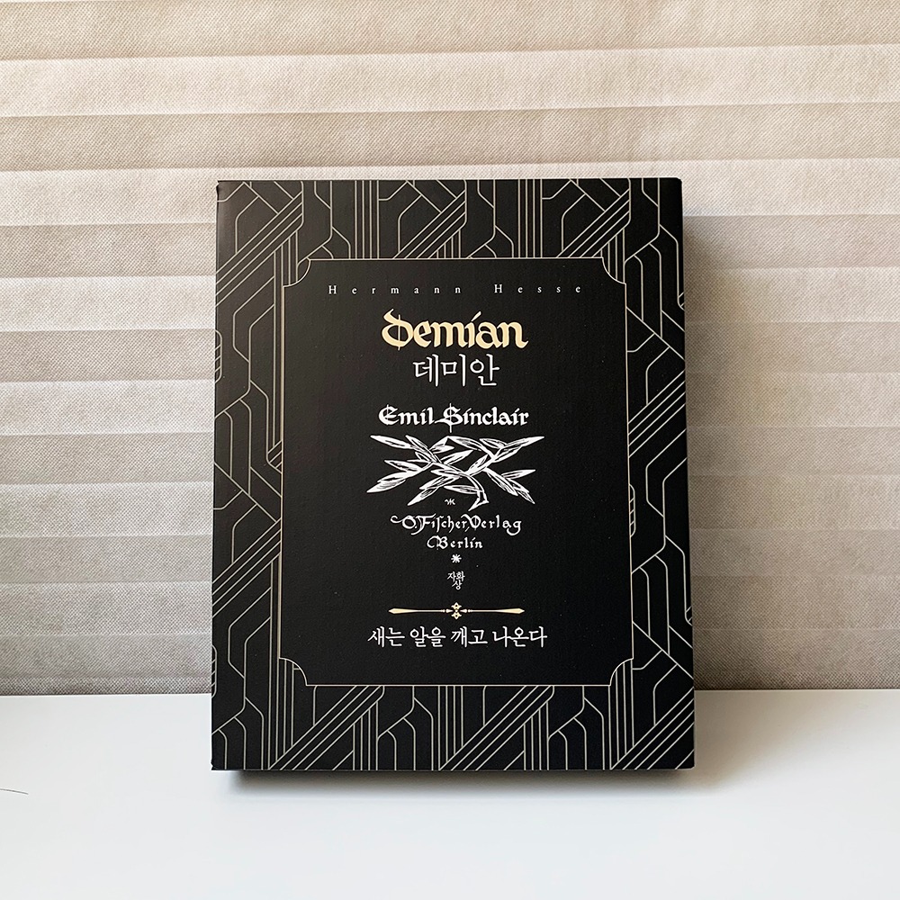 데미안 다크 에디션 커피6p+데미안 보틀 선물 세트